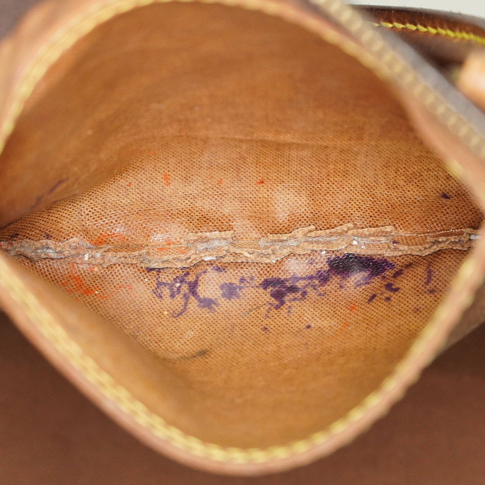 Louis Vuitton Speedy 30 M41526 Monogram Canvas Hand Boston Bag Used 08E135060007