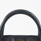 GUCCI Vintage Sherry Line GG Canvas Mini Boston Bag Navy Web 08E393190010