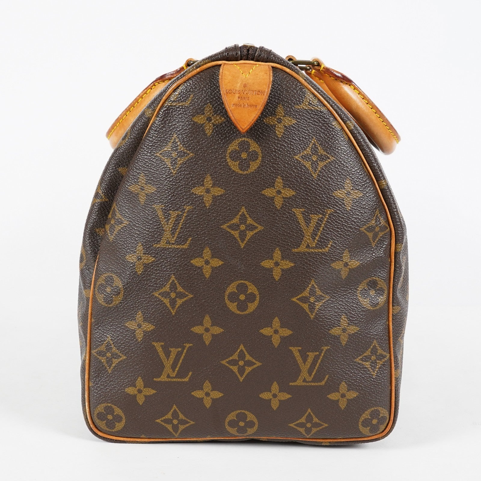 Louis Vuitton Speedy 35 M41107 Monogram Brown Hand Bag Used Vintage 07E076710016