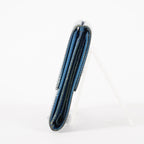 Louis Vuitton Blue Epi Leather Elise Compact Wallet  XY215