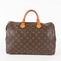 Authentic Louis Vuitton Monogram Speedy 35 M41524 vintage Handbag 05E216160013