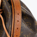 Louis Vuitton Noe M42224 Monogram Canvas Brown Drawstring Bag Used 07A172688431
