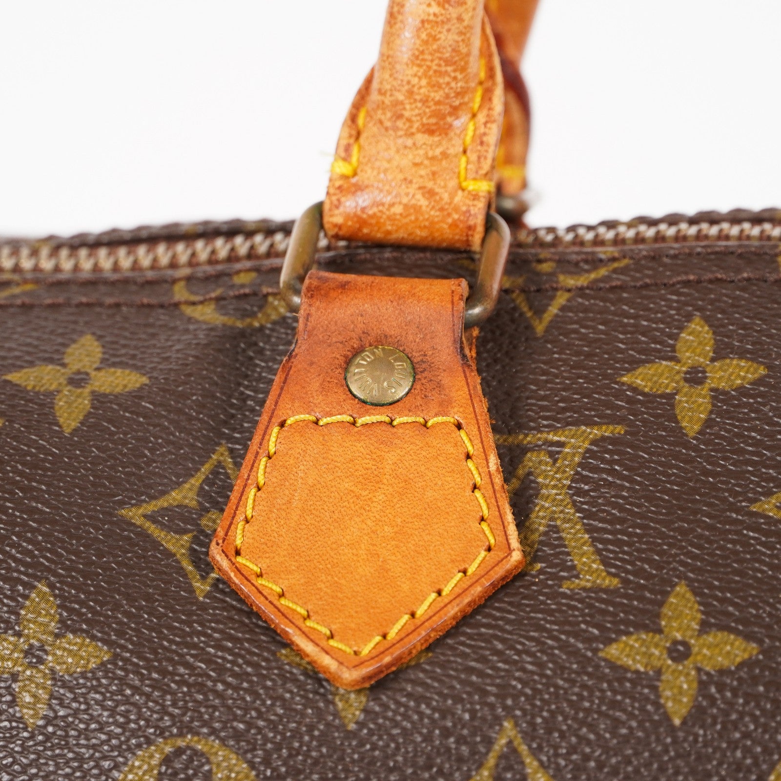 Authentic Louis Vuitton Monogram Speedy 35 Hand bag M41524 vintage 06E054180015