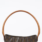 Louis Vuitton Looping GM Monogram Brown Shoulder Bag M51145 Vintage 07E163300012