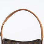 Louis Vuitton Looping GM Monogram Brown Shoulder Bag Vintage M51145 07E243410025