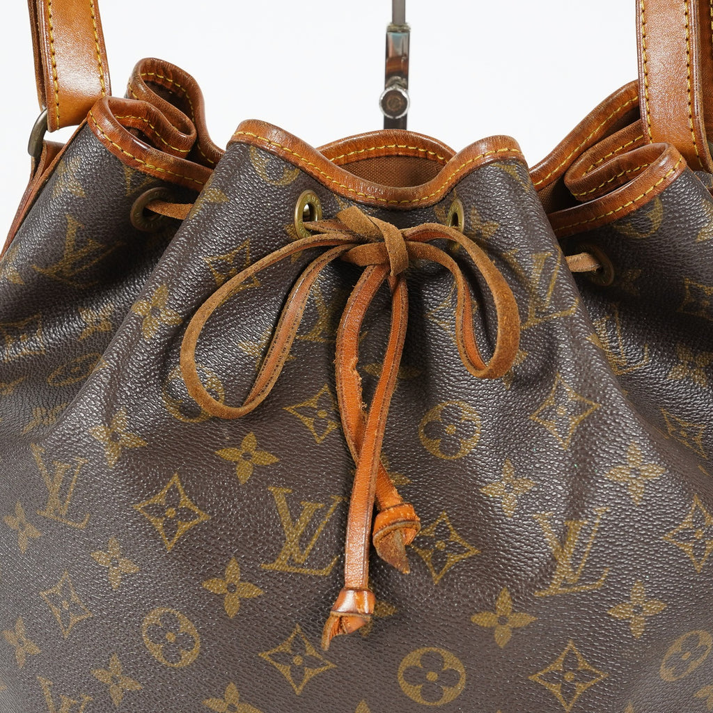 Louis Vuitton Noe M42224 Monogram Canvas Drawstring Shoulder Bag 09M404532008