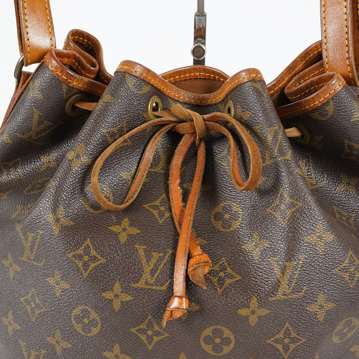 Louis Vuitton Noe M42224 Monogram Canvas Drawstring Shoulder Bag 09M404532008