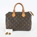 Louis Vuitton Speedy 25 Monogram Canvas Brown Handbag M41528 Used 07A047493208