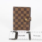 Louis Vuitton Damier Ebene Agenda PM Planner Cover vintage R20700 08A23935003