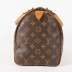 Authentic Louis Vuitton Monogram Speedy 30 M41526 Handbag vintage 03E508030011