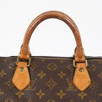 Louis Vuitton Speedy 30 M41526 Monogram Brown Canvas Handbag Used 08A124747603