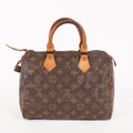 Authentic Louis Vuitton Monogram Speedy 25 Handbag vintage M41528 06E055060021