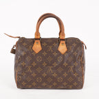 Authentic Louis Vuitton Monogram Speedy 25 Handbag vintage M41528 06E055060021