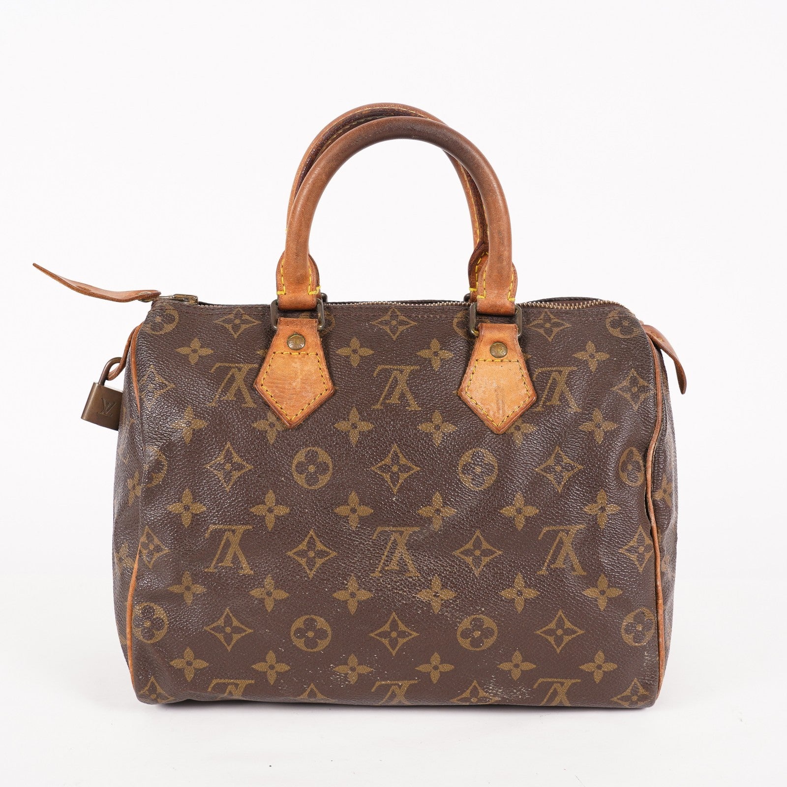 Authentic Louis Vuitton Monogram Speedy 25 Handbag vintage M41528 06E055060021
