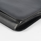 Chanel Calfskin Flap Chain Shoulder Bag 25cm Black Used Vintage CC 08E1011440006