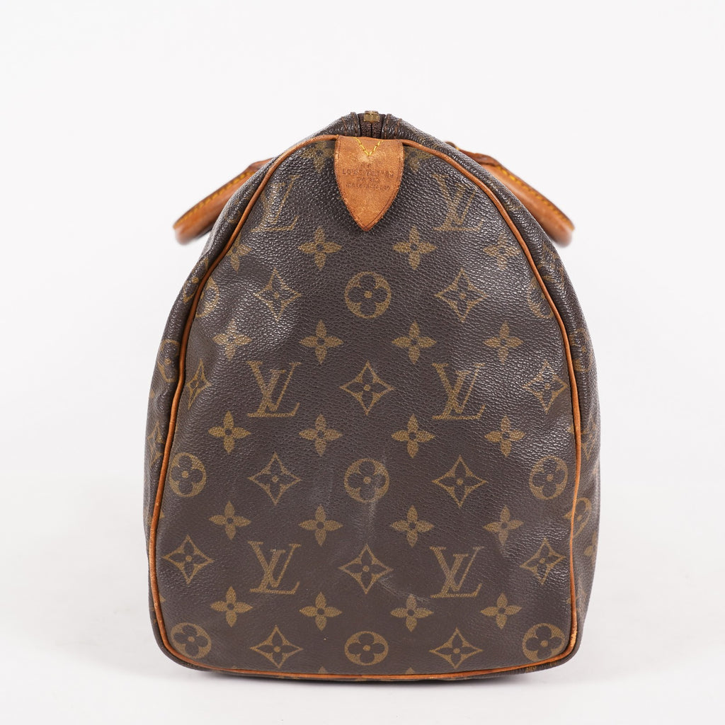 Authentic Louis Vuitton Monogram Speedy 40 Hand M41522 Boston Bag 06E094400021