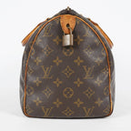 Louis Vuitton Speedy 30 M41526 Monogram Canvas Brown Handbag Boston 08A144004028