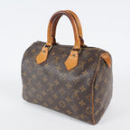 Authentic Louis Vuitton Monogram Speedy 25 M41528 Handbag vintage 04A306234807