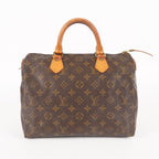 Authentic Louis Vuitton Monogram Speedy 30 Handbag vintage M41526 05E145830029