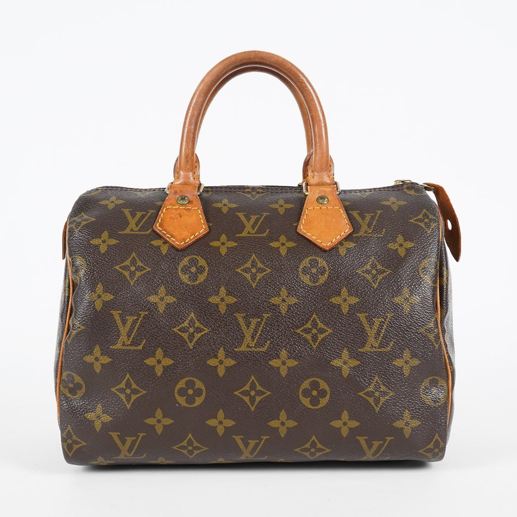 Louis Vuitton Speedy 25 M41528 Brown Monogram Canvas Handbag Used 07A196520831