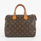 Louis Vuitton Speedy 25 M41528 Brown Monogram Canvas Handbag Used 07A196520831