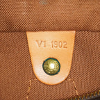 Louis Vuitton Monogram Speedy 25 Brown Coated Canvas M41528 Vintage 07E425830012