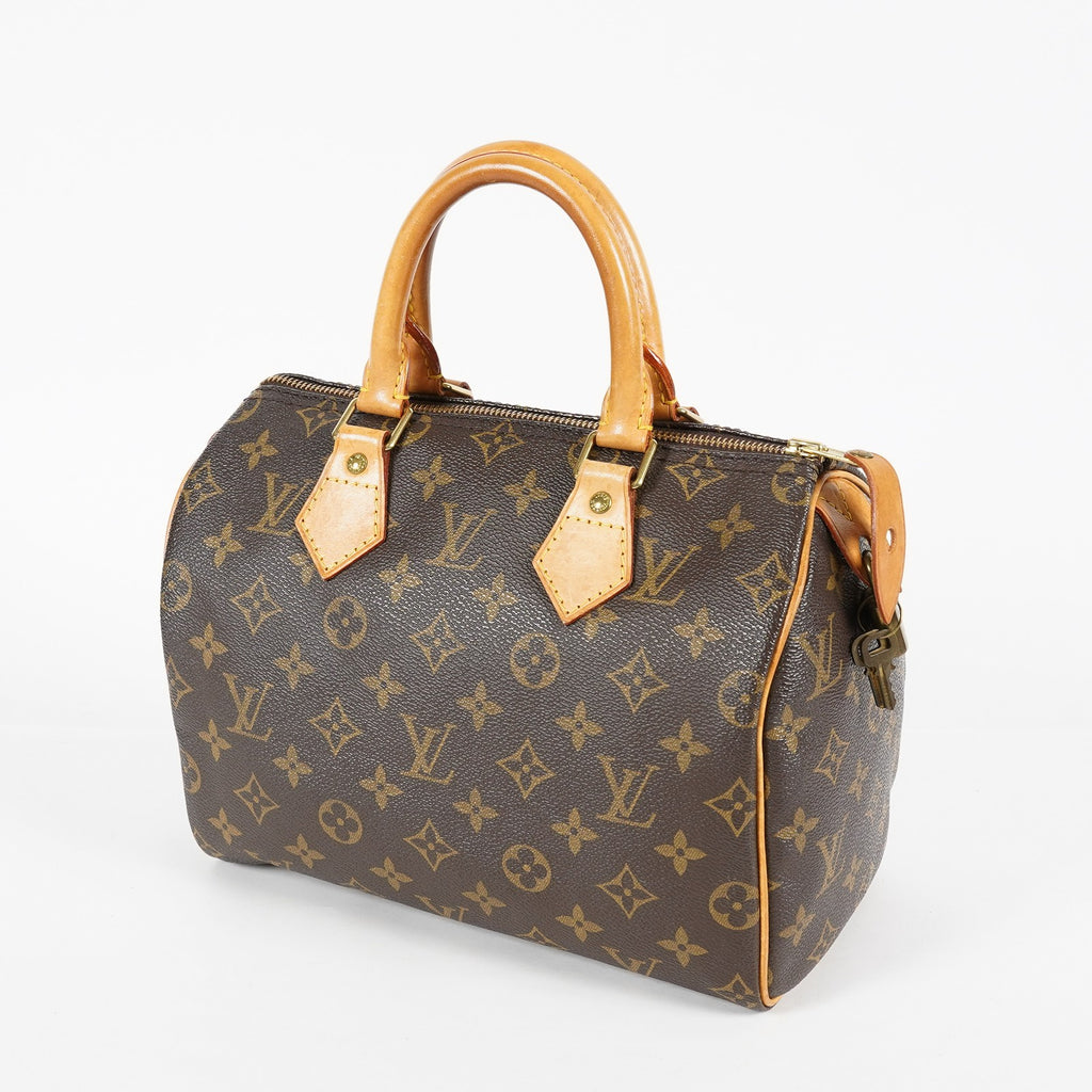 Louis Vuitton M41528 Monogram Speedy 25 Hand Bag Mini Boston Used 07E089570027