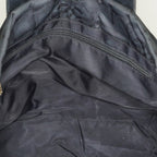Chanel Travel Line Tote Bag Black Nylon Leather Used Handbag 09M321359608