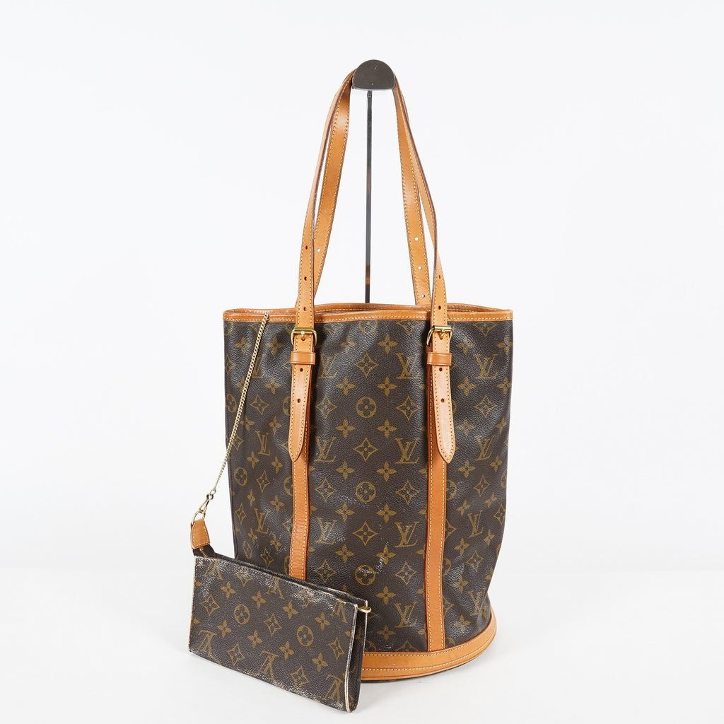 Louis Vuitton Vintage Bucket GM Monogram Brown Shoulder Bag M42236 07E182860017