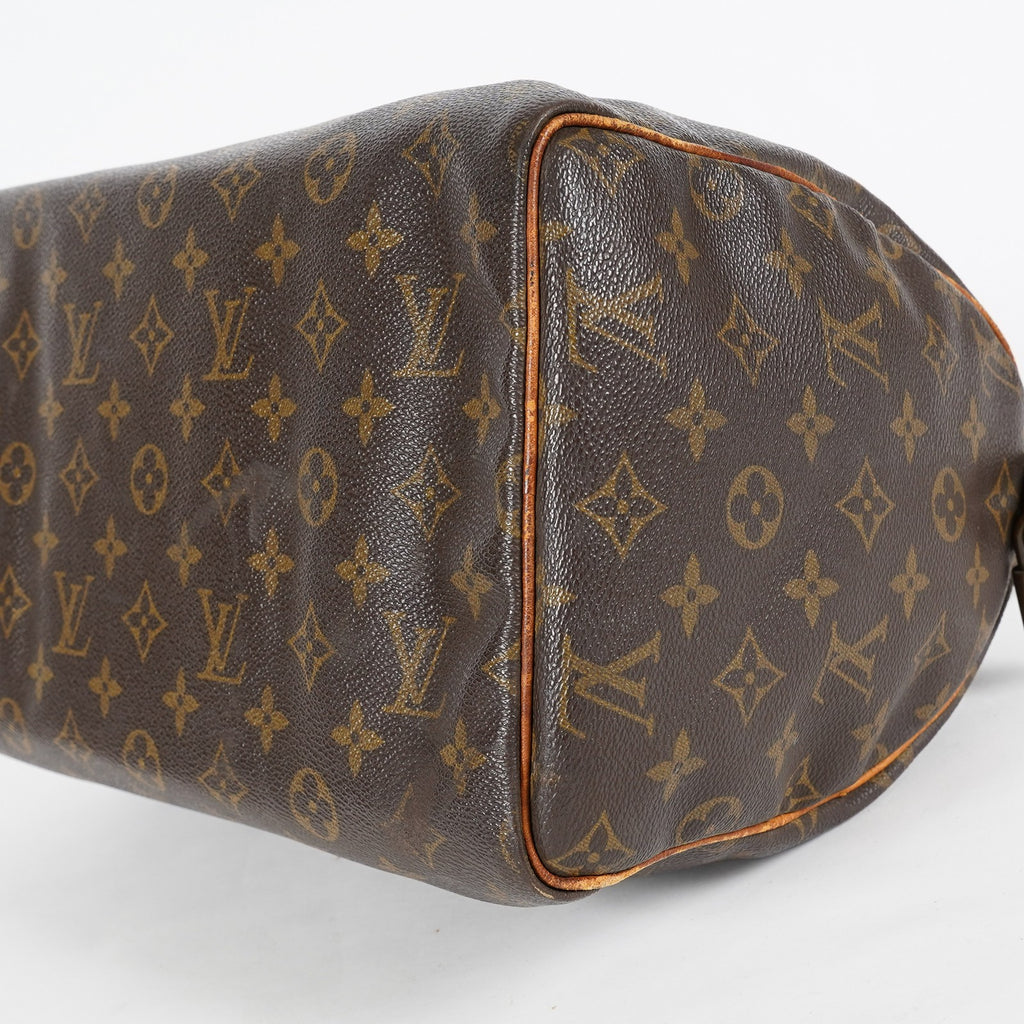 Louis Vuitton Speedy 30 M41526 Monogram Canvas Brown Handbag Boston 08A144004028