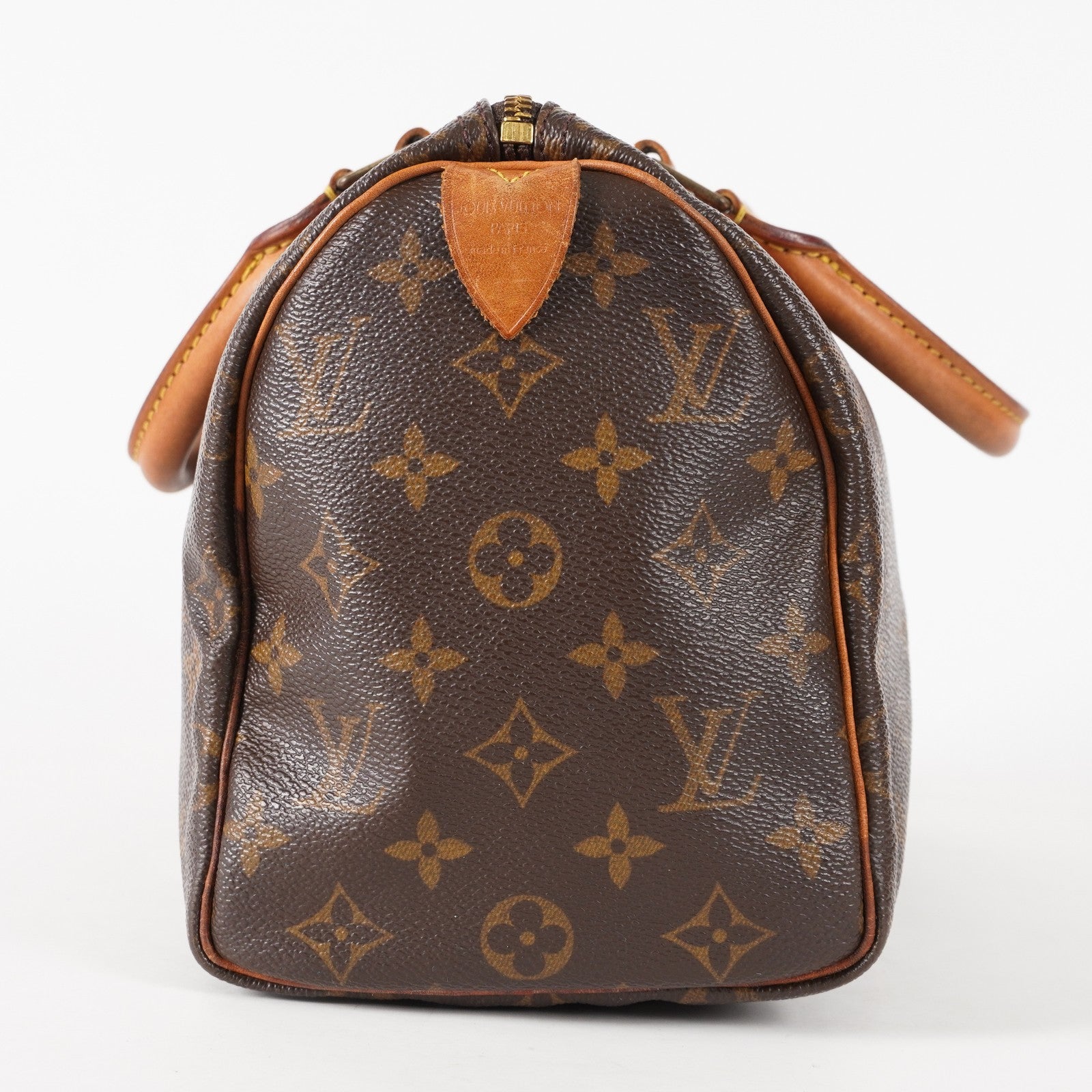 Authentic Louis Vuitton Monogram Speedy 25 M41528 Handbag vintage 03E117810011