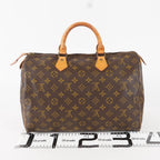 Authentic Louis Vuitton Monogram Speedy 35 M41524 Handbag vintage 02E055940020