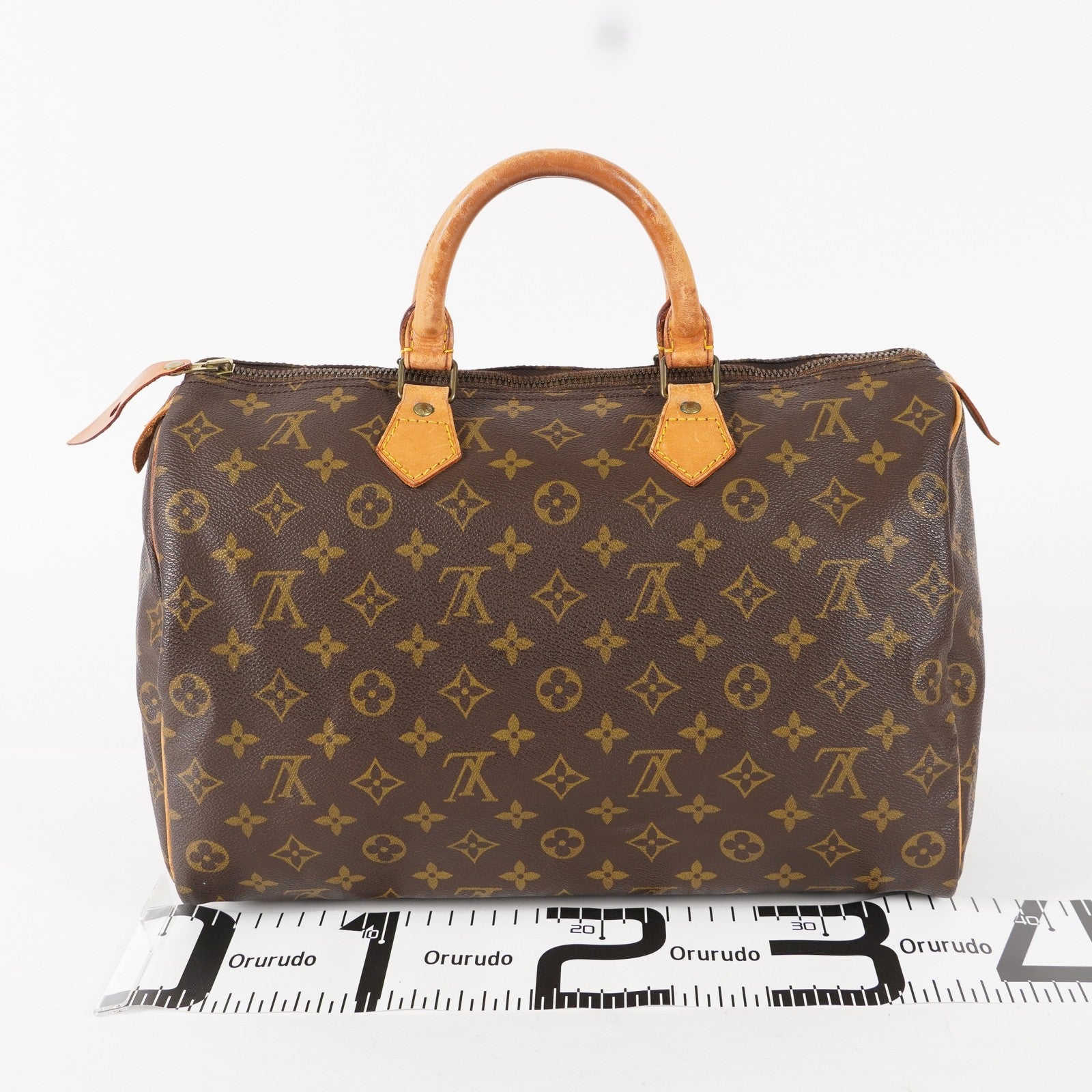 Authentic Louis Vuitton Monogram Speedy 35 M41524 Handbag vintage 02E055940020