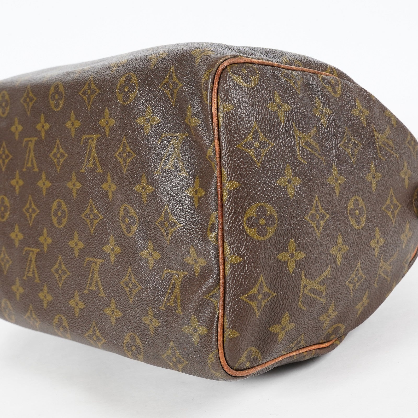Louis Vuitton Monogram Speedy 30 Hand Bag M41526 Brown Vintage Used 07P034273507