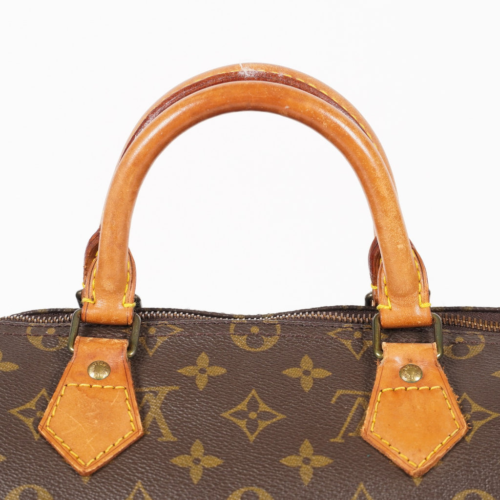 Authentic Louis Vuitton Monogram Speedy 35 Handbag vintage M41524 06E396490010