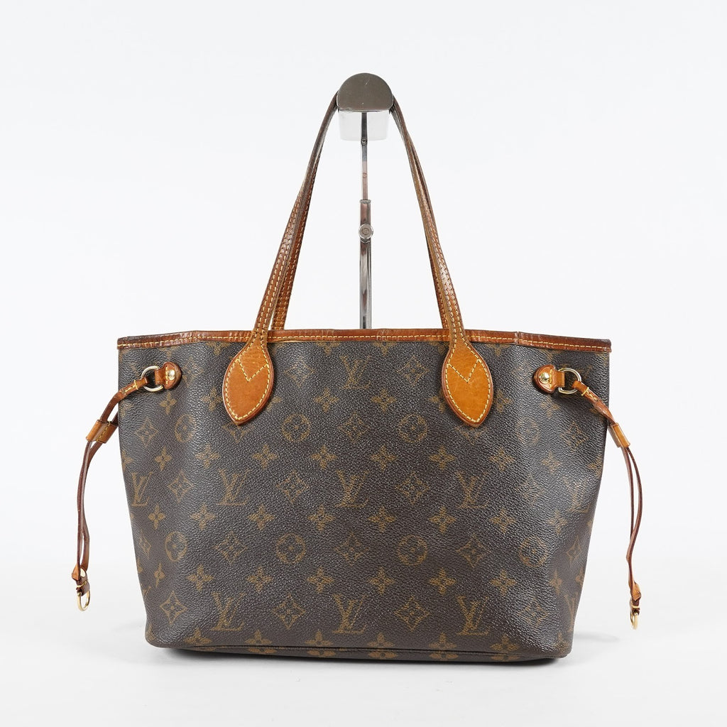 Louis Vuitton Neverfull PM Monogram Canvas Tote Shoulder Bag M40155 08E385170010