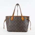 Louis Vuitton Neverfull PM Monogram Canvas Tote Shoulder Bag M40155 08E385170010