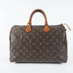 Authentic Louis Vuitton Monogram Speedy 35 M41524 Handbag vintage 03A275548427