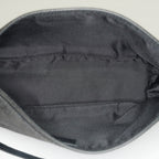 Gucci GG Canvas Boat Pochette Black Shoulder Pouch Bag Vintage Used 08E052090002