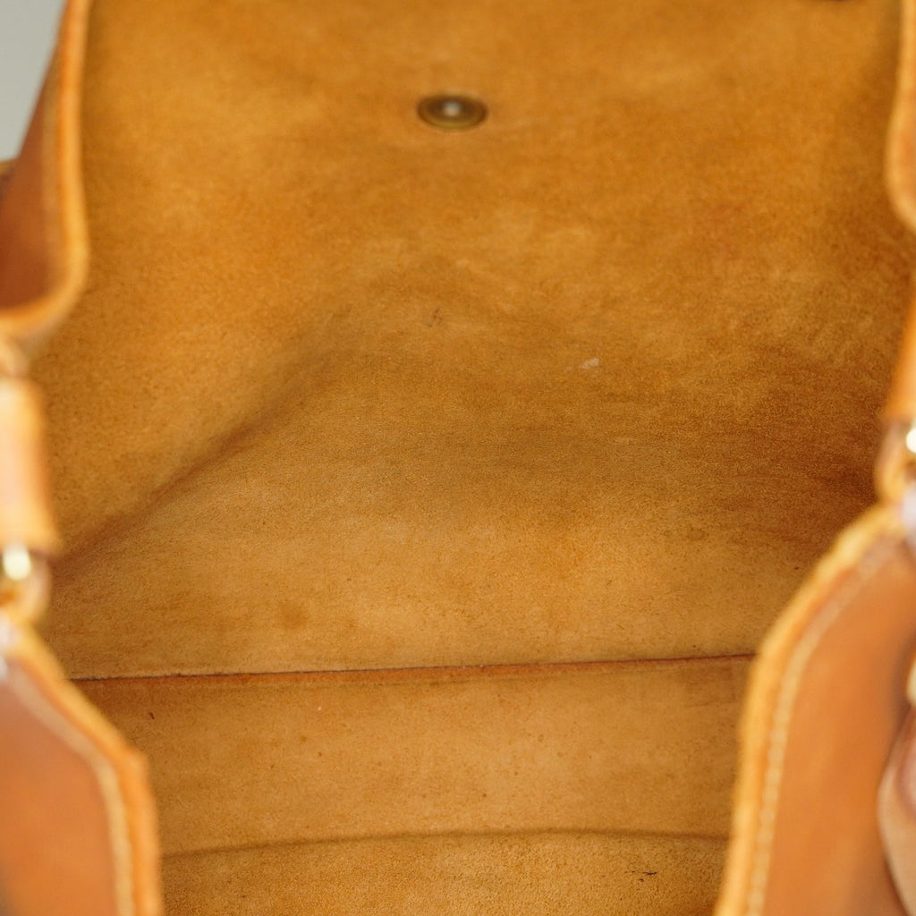 Hermes Evelyne PM Shoulder Crossbody Bag Gold Tan Clemence Leather 07E1311440010