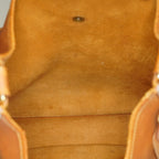 Hermes Evelyne PM Shoulder Crossbody Bag Gold Tan Clemence Leather 07E1311440010