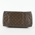 Louis Vuitton Speedy 35 M41524 Monogram Canvas Brown Used Handbag 09E104400011