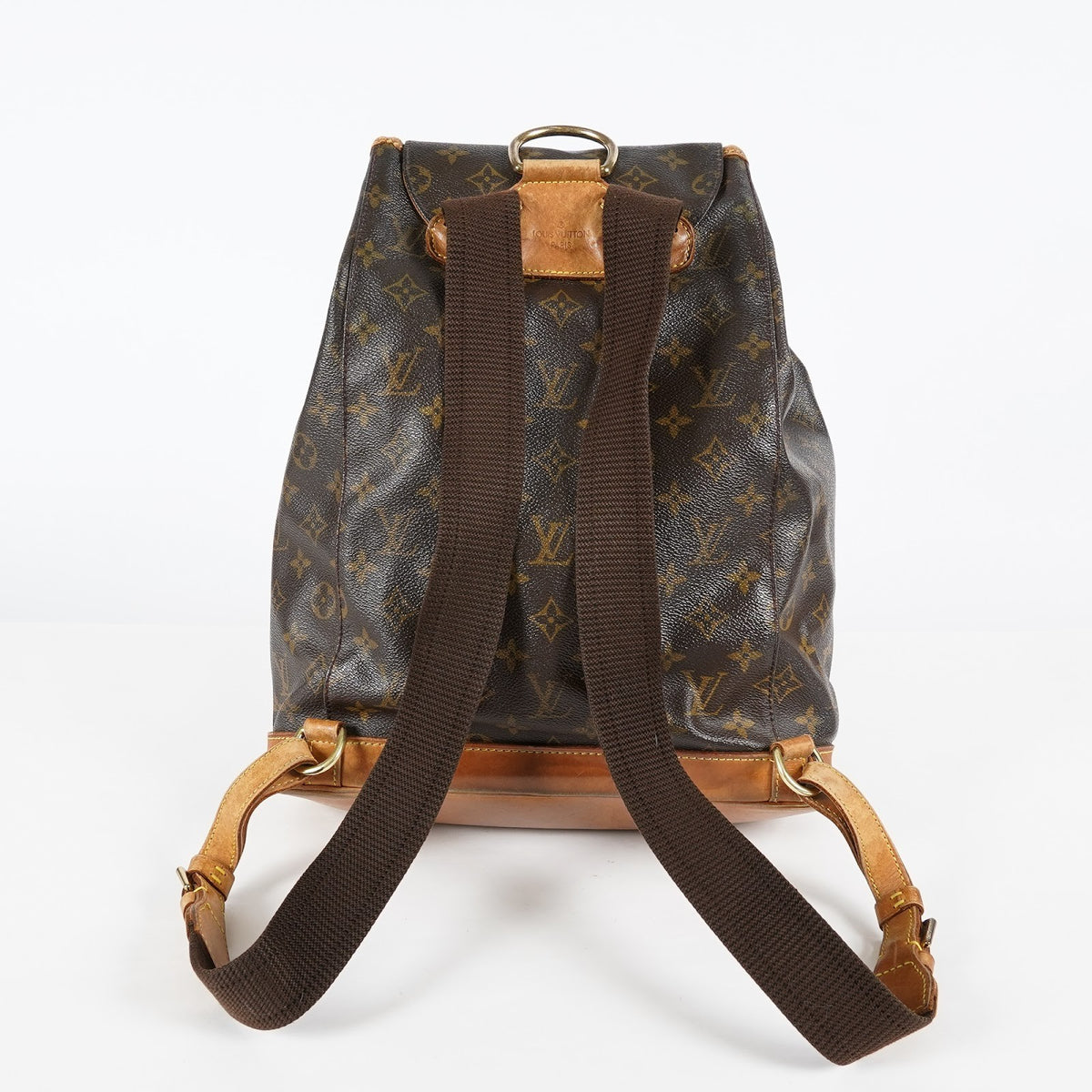 Louis Vuitton Montsouris GM Backpack Monogram Canvas Vintage M51135 08E134510008