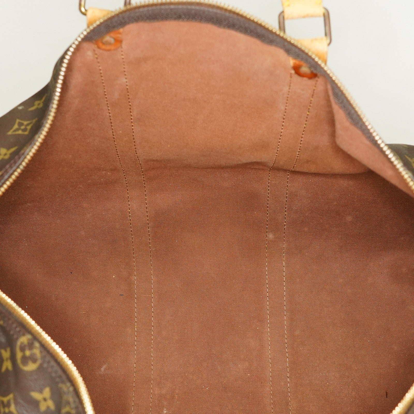 LOUIS VUITTON Keepall 50 Monogram Boston Bag Brown vintage M41426 06E133300010