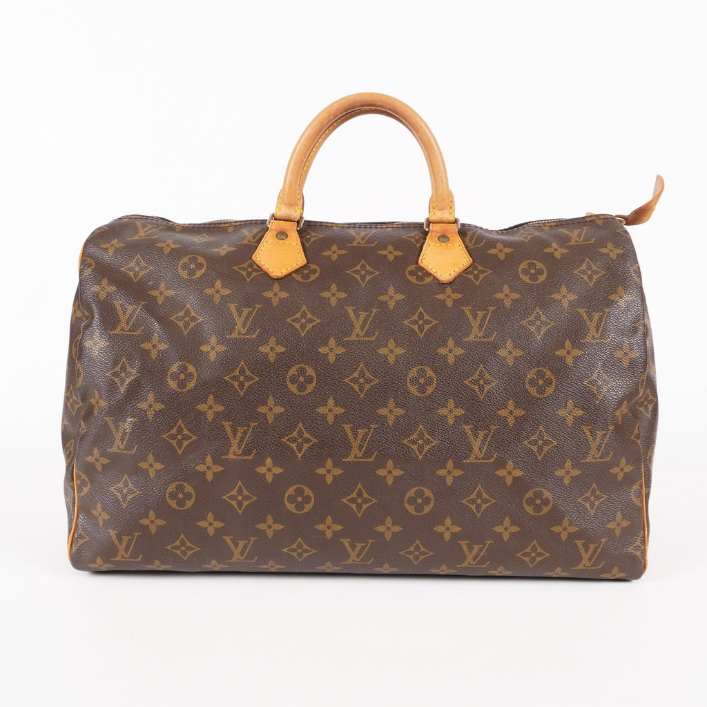 Authentic Louis Vuitton Monogram Speedy 40 Hand Bag vintage M41522 06E516635203