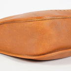 Hermes Evelyne PM Shoulder Crossbody Bag Gold Tan Clemence Leather 07E1311440010