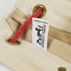 Hermes Aline Mini Beige Canvas Red Leather Shoulder Bag Used 08E082090008