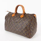 Authentic Louis Vuitton Monogram Speedy 35 Handbag vintage M41524 05E095940013