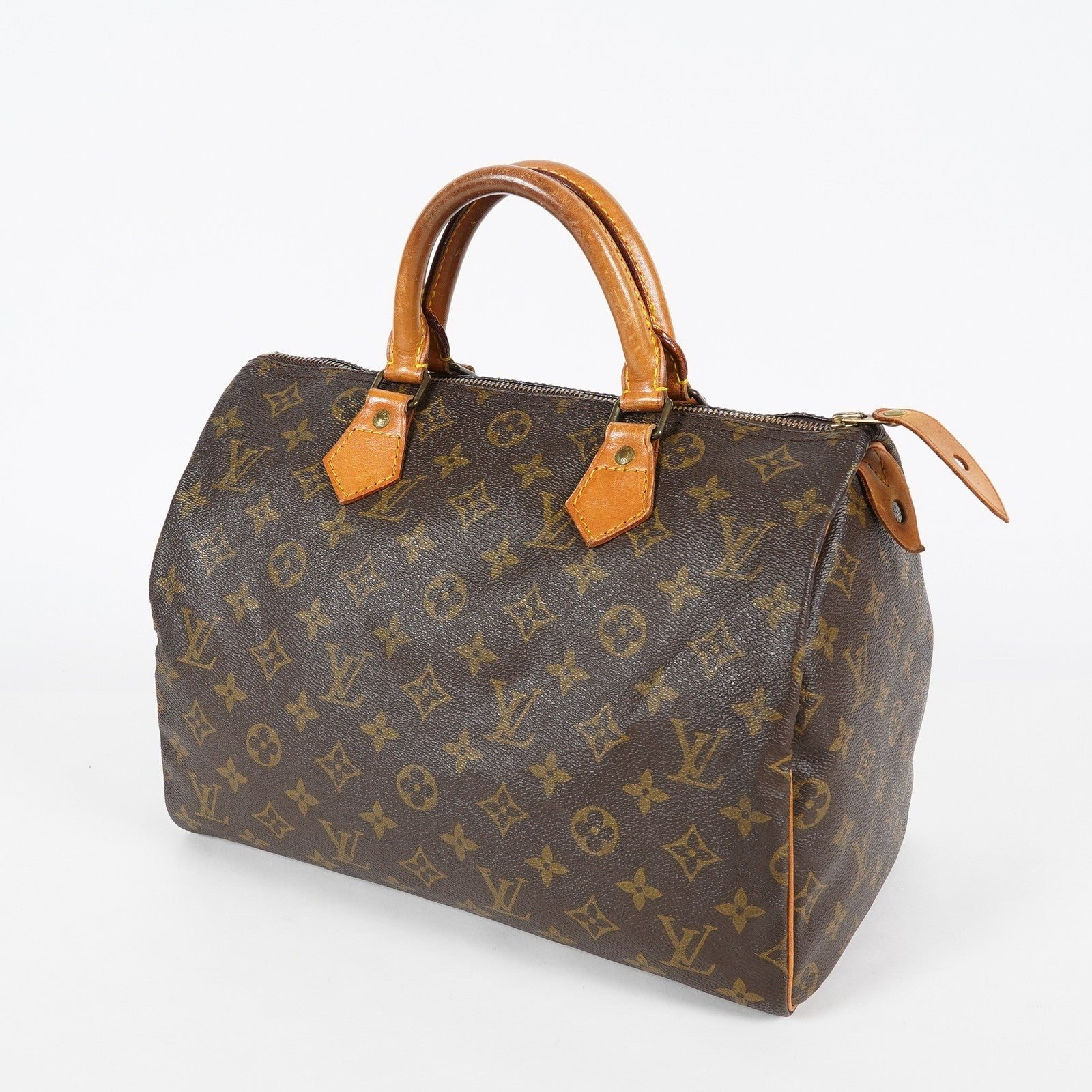 Louis Vuitton Speedy 30 M41526 Monogram Canvas Boston Bag Vintage 07A026520814