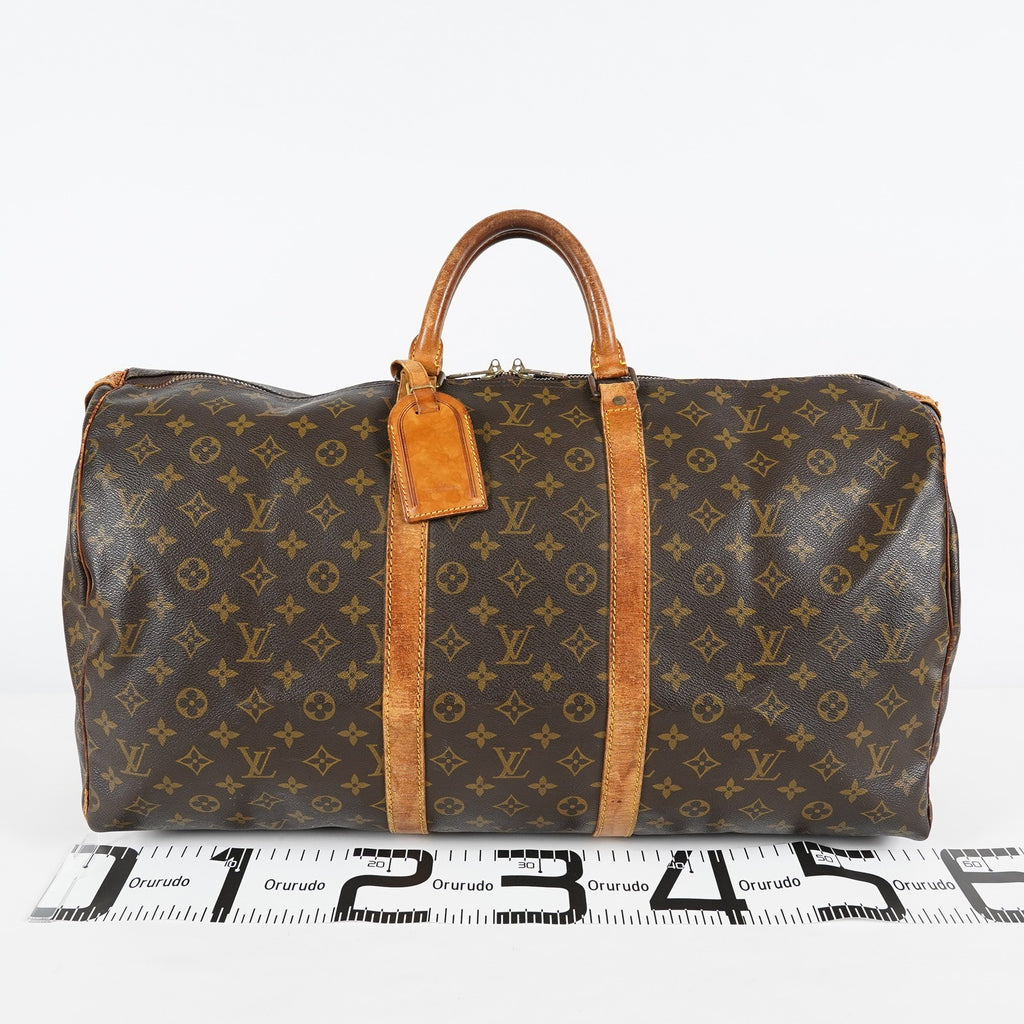Louis Vuitton M41422 Monogram Keepall Bandouliere Boston Bag Used 07E033080027